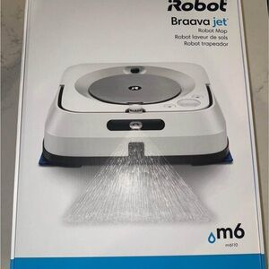 iRobot Braava Jet M6 Robot Mop - White